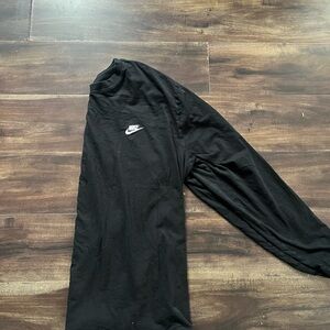 Nike Men's Long Sleeve Black Tee